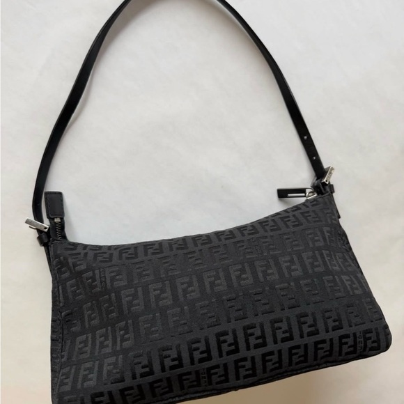 Fendi Handbags - SOLD!!!! Fendi Black Monogram Shoulder Bag